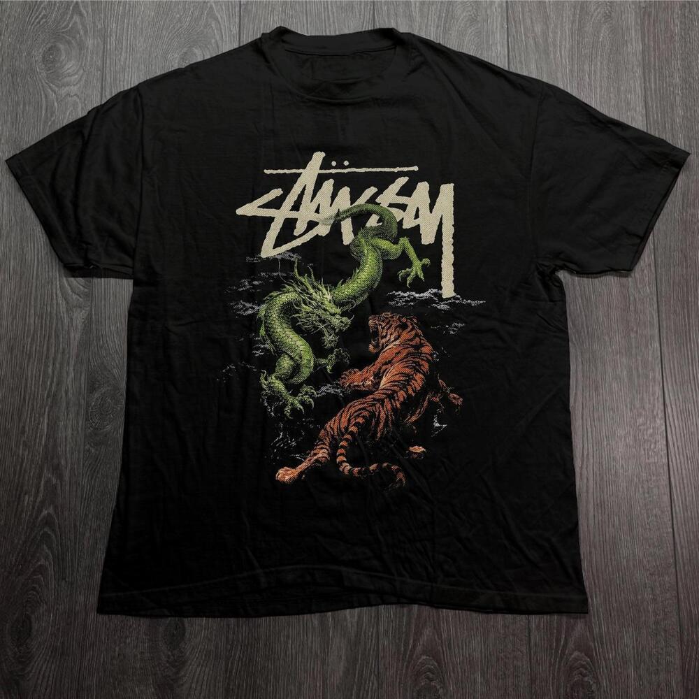 Stussy Tiger And Dragon Tee
